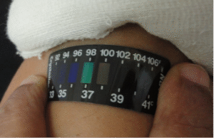 Temperature changes with USGDN 1