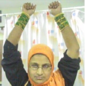 The patient’s recovery after 18 days 2